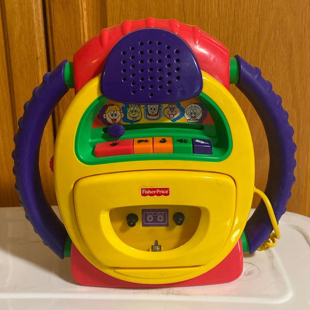 Fisher Price voice changer cassette player.